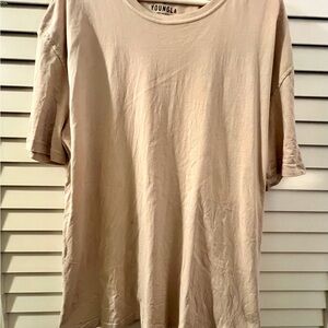 YoungLA Tan Short Sleeve Tee Relaxed Fit